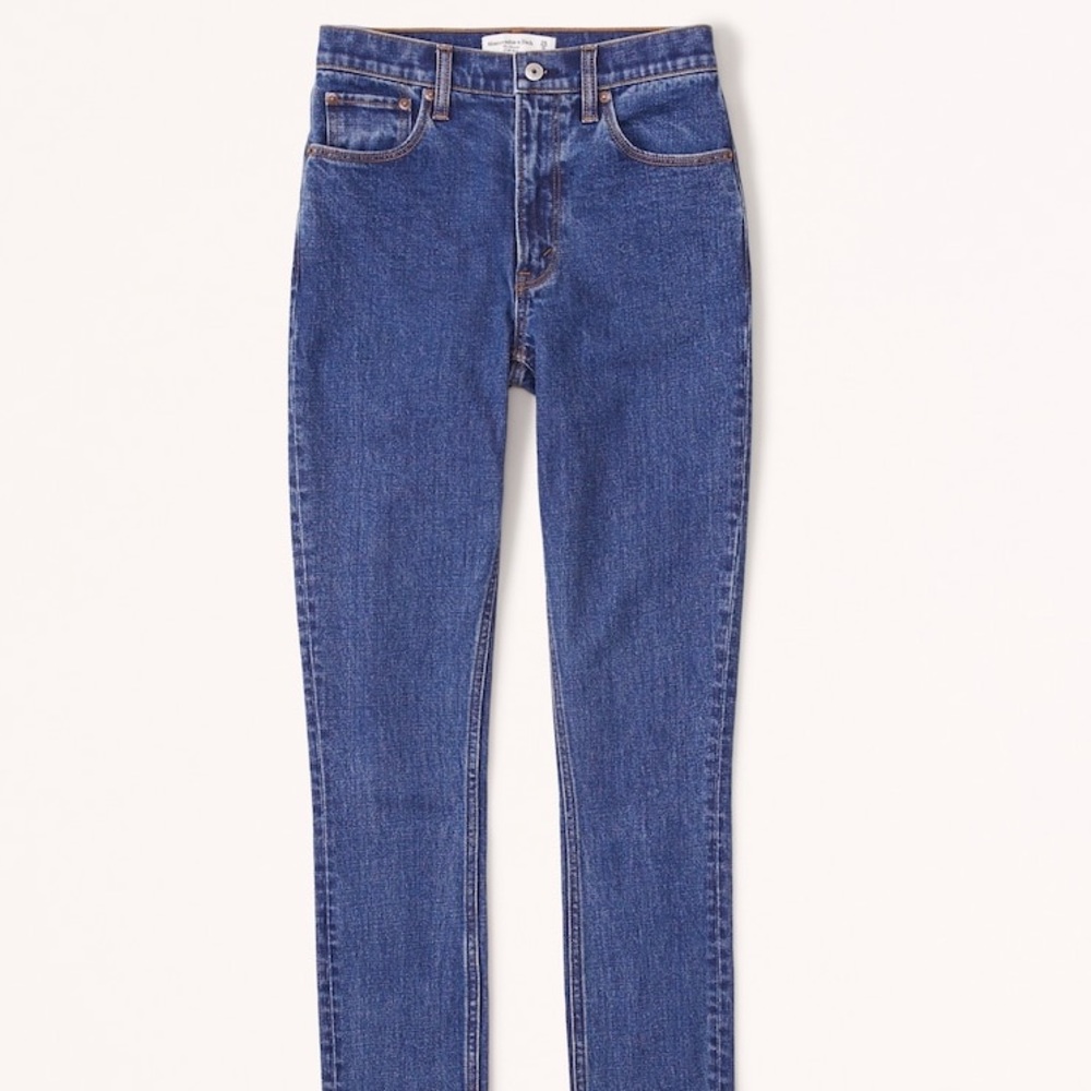 Abercrombie & Fitch Skinny High Rise Ankle Jeans Size 6/28 Curve Love